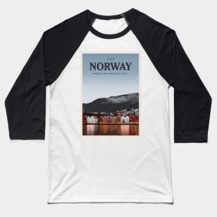 Visit Norway Baseball T-Shirt